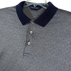 Polo Ralph Lauren Golf Mens XL Polo Shirt‎ Pima Cotton Patterned
